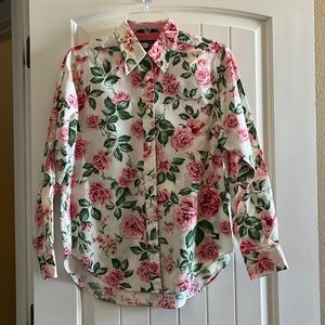 Tommy Hilfiger flowered shirt.